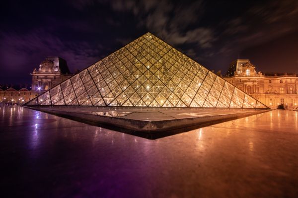 Louvre, Paris, France Wallpaper 5456x3632