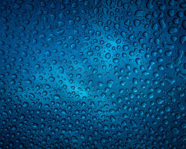 raindrop, blue, background Wallpaper 1280x1024