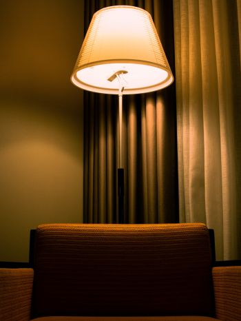 floor lamp, comfort, aesthetics Wallpaper 2048x2732