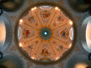 church, ceiling, art Wallpaper 800x600