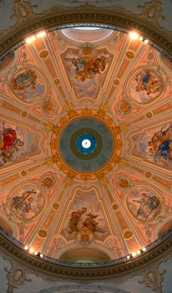 church, ceiling, art Wallpaper 600x1024