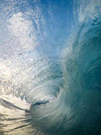wave, surfing, sea Wallpaper 2048x2732