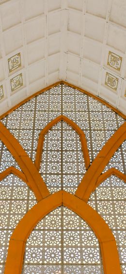ceiling, pattern, church Wallpaper 1080x2340