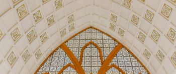 ceiling, pattern, church Wallpaper 2560x1080