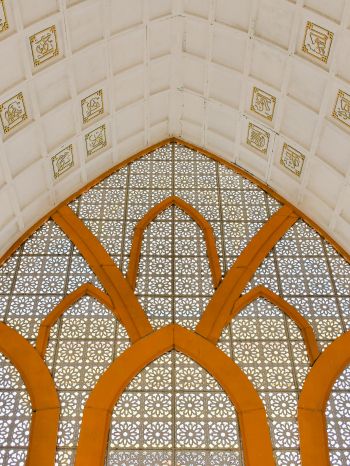 ceiling, pattern, church Wallpaper 1620x2160