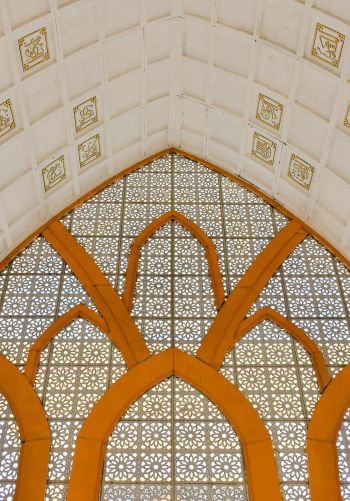 ceiling, pattern, church Wallpaper 1668x2388