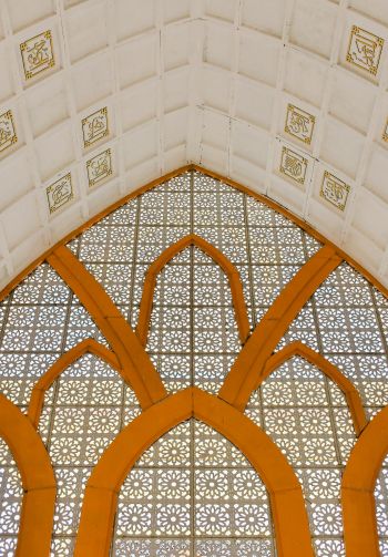 ceiling, pattern, church Wallpaper 1640x2360