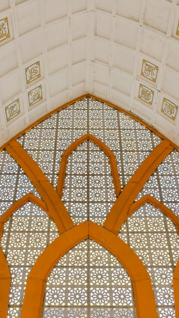 ceiling, pattern, church Wallpaper 750x1334
