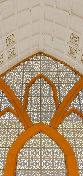 ceiling, pattern, church Wallpaper 1080x2280