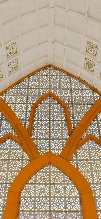 ceiling, pattern, church Wallpaper 1080x2340