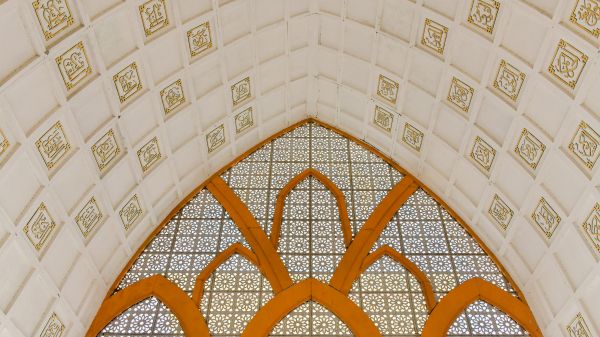 ceiling, pattern, church Wallpaper 1280x720