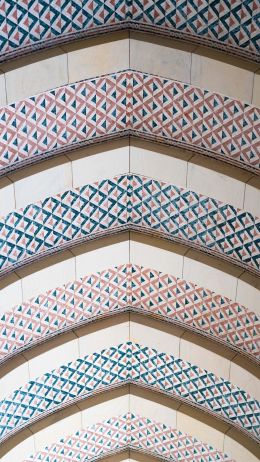 pattern, arch, ceiling Wallpaper 2160x3840