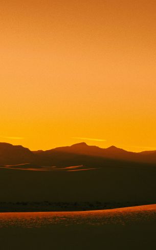 sunrise, landscape, orange Wallpaper 800x1280