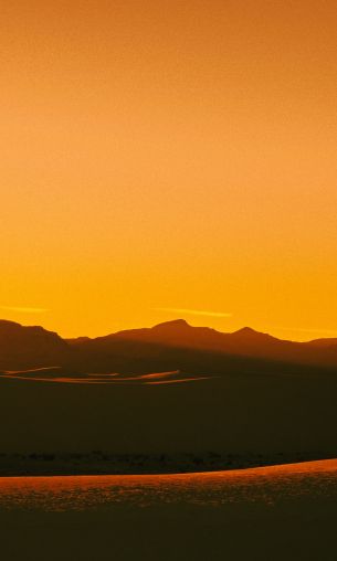 sunrise, landscape, orange Wallpaper 1200x2000