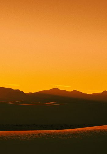 sunrise, landscape, orange Wallpaper 1668x2388