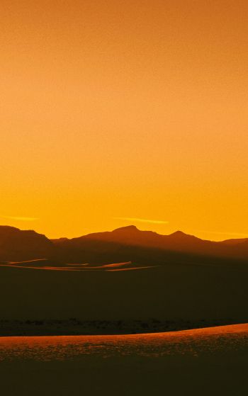 sunrise, landscape, orange Wallpaper 1752x2800
