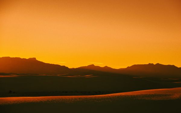 sunrise, landscape, orange Wallpaper 2560x1600