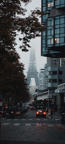 Paris, France, city Wallpaper 1080x2400