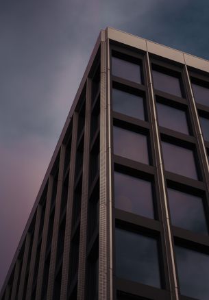 building, purple, purple aesthetic Wallpaper 1640x2360