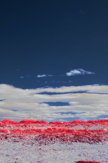 clouds, sky, landscape Wallpaper 640x960