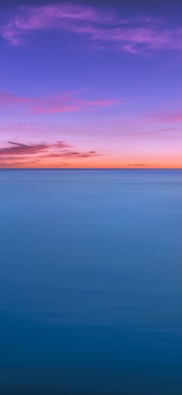 horizon, sky, sea Wallpaper 1080x2340