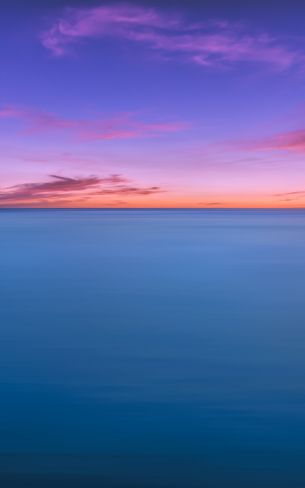 horizon, sky, sea Wallpaper 1200x1920