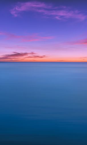 horizon, sky, sea Wallpaper 1200x2000