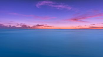 horizon, sky, sea Wallpaper 3840x2160