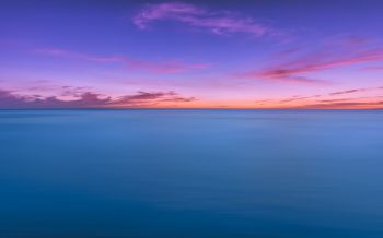 horizon, sky, sea Wallpaper 2560x1600