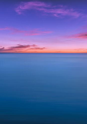 horizon, sky, sea Wallpaper 1668x2388