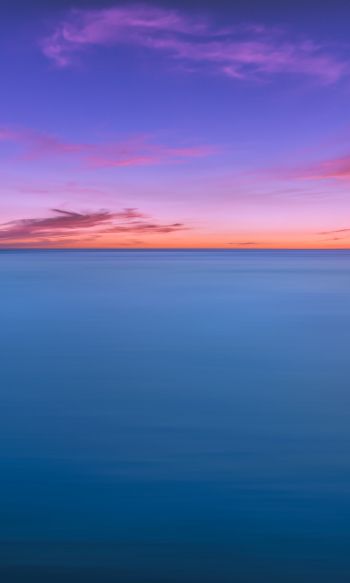 horizon, sky, sea Wallpaper 1200x2000