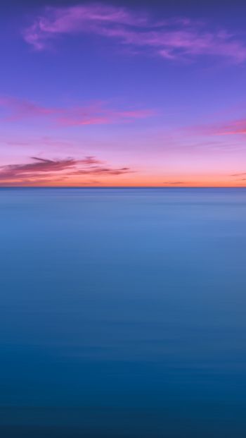 horizon, sky, sea Wallpaper 640x1136