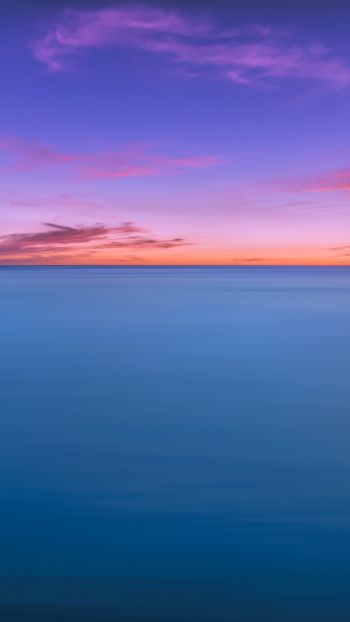 horizon, sky, sea Wallpaper 1080x1920