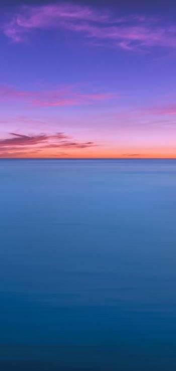 horizon, sky, sea Wallpaper 720x1520