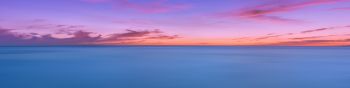 horizon, sky, sea Wallpaper 1590x400