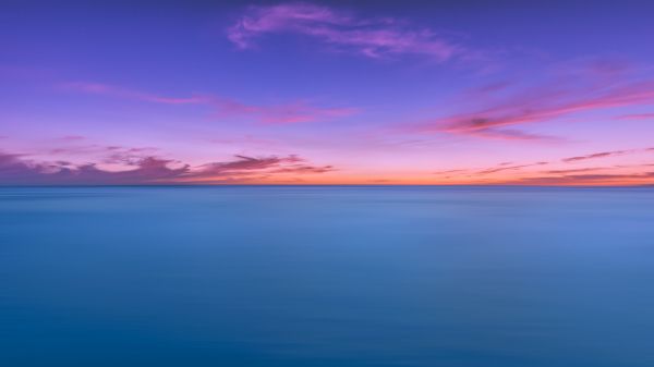 horizon, sky, sea Wallpaper 2560x1440