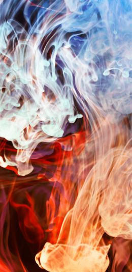 smoke, divorces, background Wallpaper 1440x2960