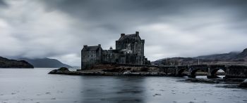 Eilen Donan Castle, dark Wallpaper 2560x1080