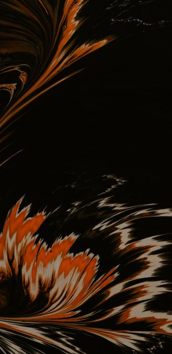 abstraction, pattern, black Wallpaper 1440x2960