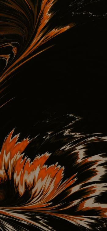abstraction, pattern, black Wallpaper 1170x2532