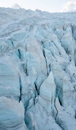 white, glacier Wallpaper 600x1024