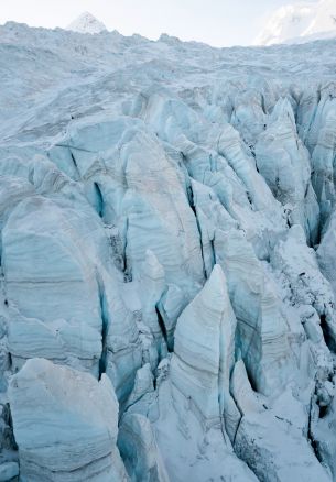 white, glacier Wallpaper 1640x2360