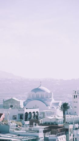 mosque, dome, white Wallpaper 640x1136