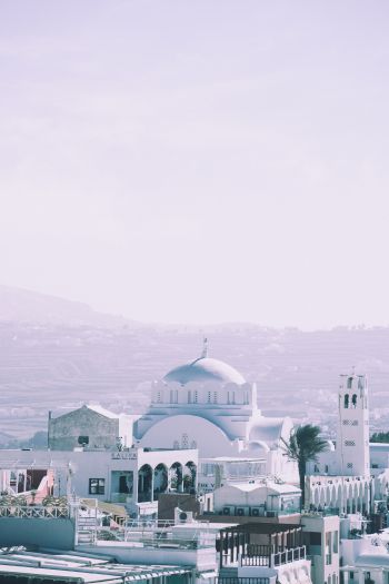 mosque, dome, white Wallpaper 640x960
