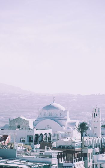 mosque, dome, white Wallpaper 1600x2560