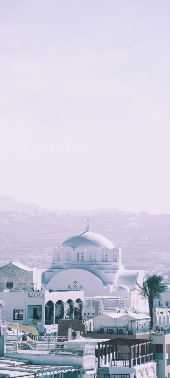 mosque, dome, white Wallpaper 1440x3200