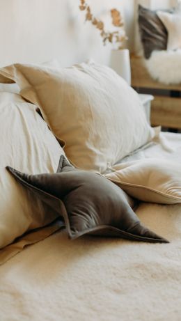 aesthetics, bed, interior Wallpaper 640x1136