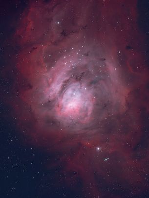 starry sky, universe, stars Wallpaper 1668x2224