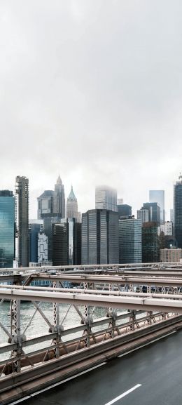 Brooklyn Bridge, New York, USA Wallpaper 720x1600