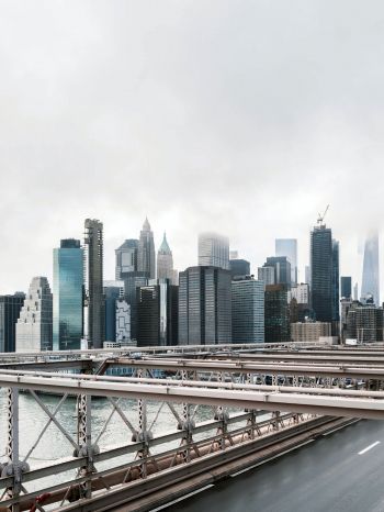 Brooklyn Bridge, New York, USA Wallpaper 1668x2224